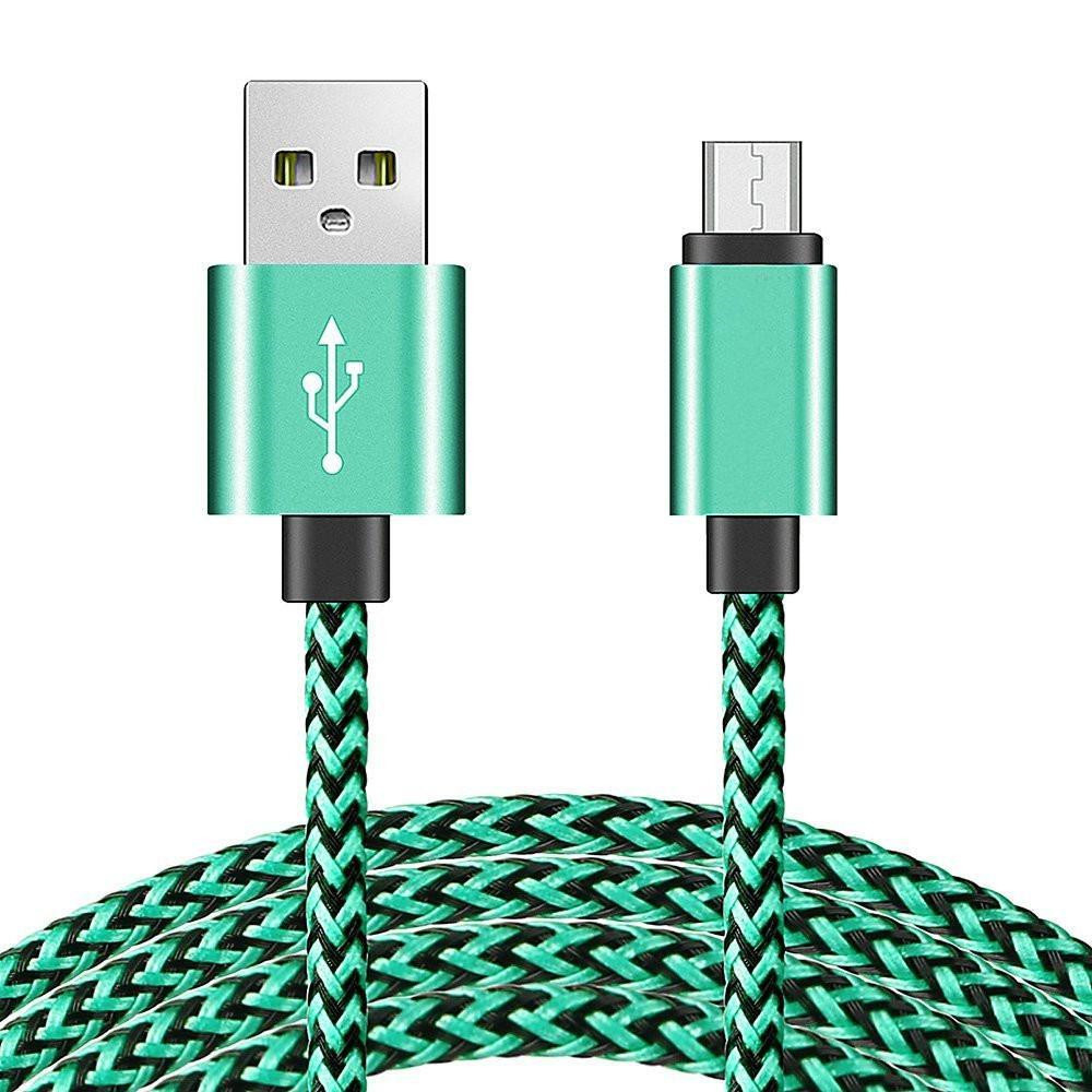 1m/2m /3m Fabric braided charger cables Type C micro v8 usb data cable for samsung s6 s7 edge s8 htc