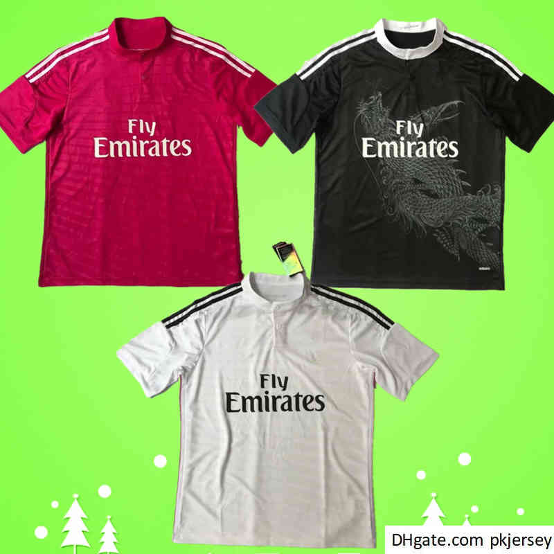 2014 2015 Real Madrid retro soccer jersey 14 15 vintage home white away red third black football shirt uniform Chinese dragon Ronaldo Benzema Bale, Retro 2014 2015
2014 2015 Real Madrid retro soccer jersey 14 15 vintage home white away red third black football shirt uniform Chinese dragon Ronaldo Benzema Bale, Retro 2014 2015