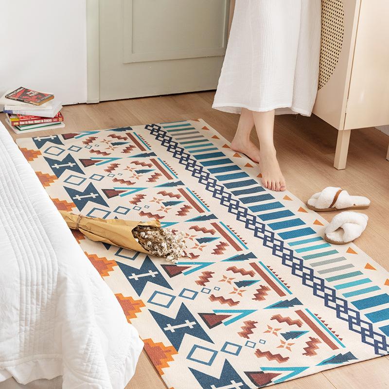 Carpets Nordic Cotton Linen Carpet For Living Room Bedroom Ethnic Bedside Area Rugs Home Decor Geometric Print Large Parlor Floor Mats
Carpets Nordic Cotton Linen Carpet For Living Room Bedroom Ethnic Bedside Area Rugs Home Decor Geometric Print Large Parlor Floor Mats