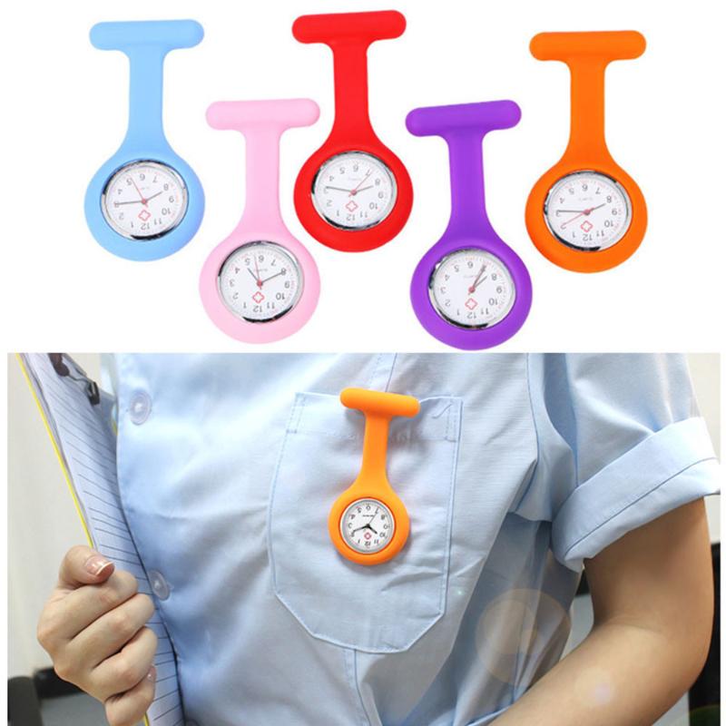 Wristwatches Silicone Fashion Nurses Watch Brooch Tunic Fob Pocket Stainless Dial Watches With Free Battery
Wristwatches Silicone Fashion Nurses Watch Brooch Tunic Fob Pocket Stainless Dial Watches With Free Battery