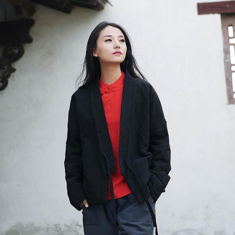 Johnature Autumn Winter Cotton Linen Solid Color Retro Cotton Coat Simple Comfortable All-match Women Lace Up Coat 210521, Burgundy
Johnature Autumn Winter Cotton Linen Solid Color Retro Cotton Coat Simple Comfortable All-match Women Lace Up Coat 210521, Burgundy