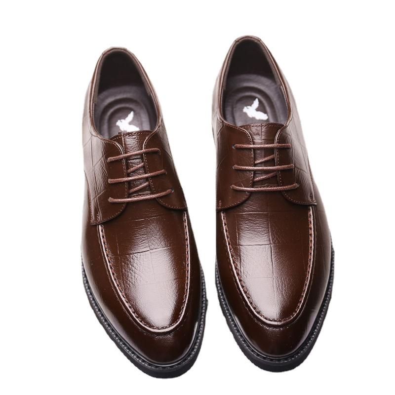 Dress Shoes Fashion Leather Black Men's Genuine Business Formal Wear Comfortable Brown Men
Dress Shoes Fashion Leather Black Men's Genuine Business Formal Wear Comfortable Brown Men
