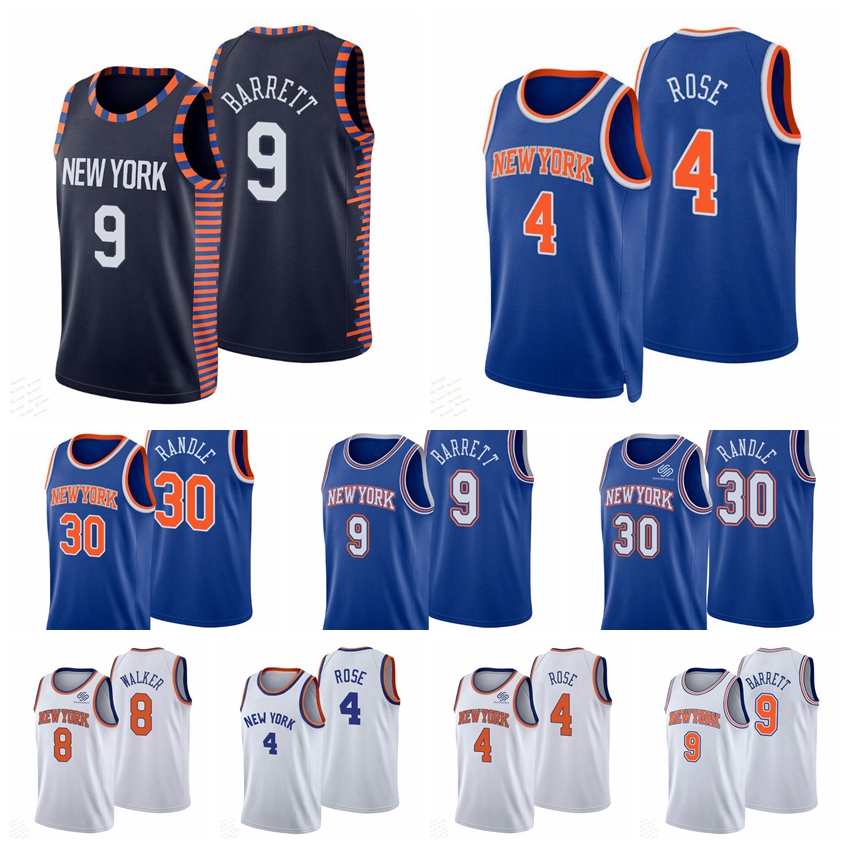 2021-22 New YorkKnicksMEN Basketball Derrick Kemba Walker Julius Randle RJ Barrett Rose 75th Anniversary Diamond Blue Swingman Jersey Icon high quality, 11
2021-22 New YorkKnicksMEN Basketball Derrick Kemba Walker Julius Randle RJ Barrett Rose 75th Anniversary Diamond Blue Swingman Jersey Icon high quality, 11