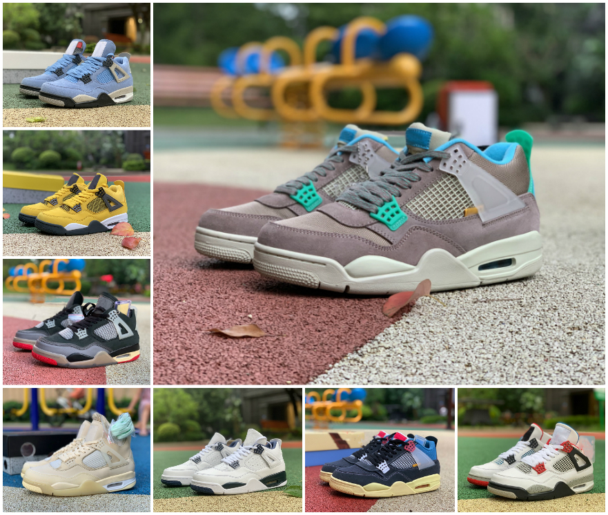 2021 Top Quality Basketball Shoes University Blue 4 4s White Oreo Sail Jumpman Bred Taupe Haze NEON Mens Womens Trainers Sneakers SIZE 13, J440
2021 Top Quality Basketball Shoes University Blue 4 4s White Oreo Sail Jumpman Bred Taupe Haze NEON Mens Womens Trainers Sneakers SIZE 13, J440