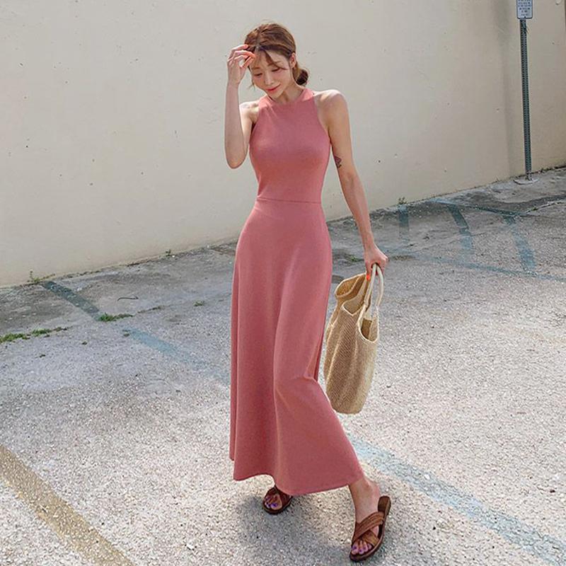 Casual Dresses AOSSVIAO Fashion Sleeveless Tank Robe Spring Summer Thin Long Vestidos 2022 Elegant Women Sexy Dress O-neck Slim Maxi, Black;gray
Casual Dresses AOSSVIAO Fashion Sleeveless Tank Robe Spring Summer Thin Long Vestidos 2022 Elegant Women Sexy Dress O-neck Slim Maxi, Black;gray