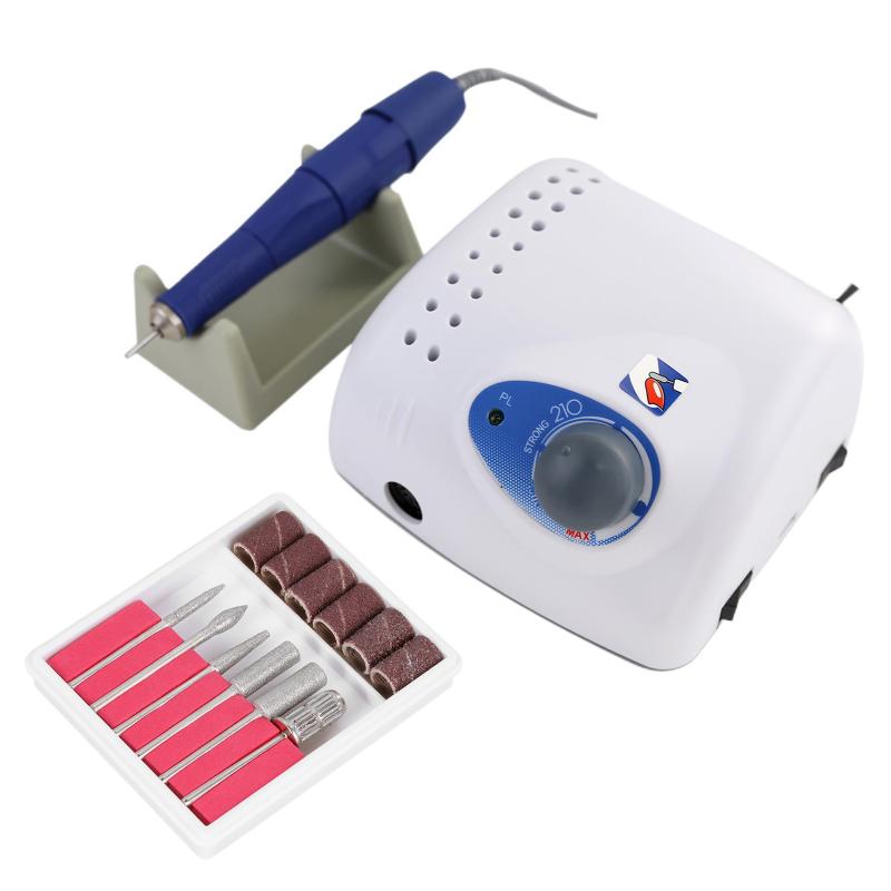 Nail Drill & Accessories Machine Pen Holder 35000RPM Electric File For Acrylic Nails Manicure Pedicure