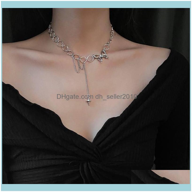 Necklaces & Pendants Jewelryshort Butterfly Tassel Pendant Niche Chocker Necklace Party Girl Gift Chokers Drop Delivery 2021 Plq89
Necklaces & Pendants Jewelryshort Butterfly Tassel Pendant Niche Chocker Necklace Party Girl Gift Chokers Drop Delivery 2021 Plq89