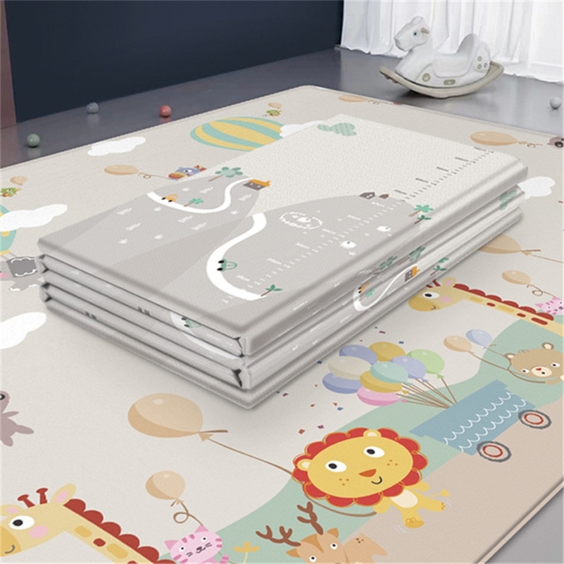 Waterproof Baby Play Mat Baby Room Decor Home Foldable Child Crawling Mat Double-sided Kids Rug Foam Carpet Game Playmat 210320
Waterproof Baby Play Mat Baby Room Decor Home Foldable Child Crawling Mat Double-sided Kids Rug Foam Carpet Game Playmat 210320
