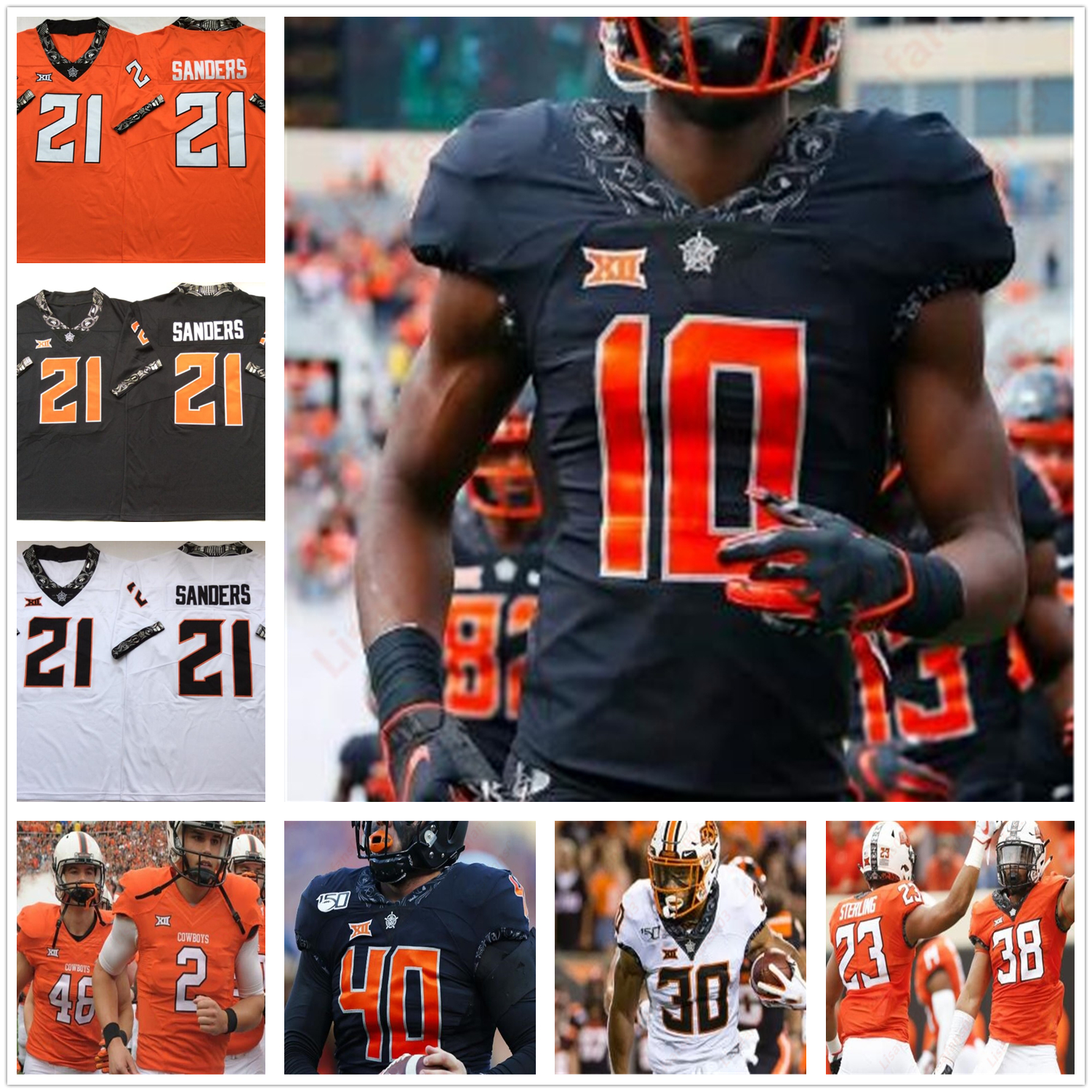oklahoma State OSU Football Jersey ncaa College Spencer Sanders Chuba Hubbard Tylan Wallace Dez Bryant McCray Johnson Ogbong bemiga men WOMEN KIDS, White
oklahoma State OSU Football Jersey ncaa College Spencer Sanders Chuba Hubbard Tylan Wallace Dez Bryant McCray Johnson Ogbong bemiga men WOMEN KIDS, White