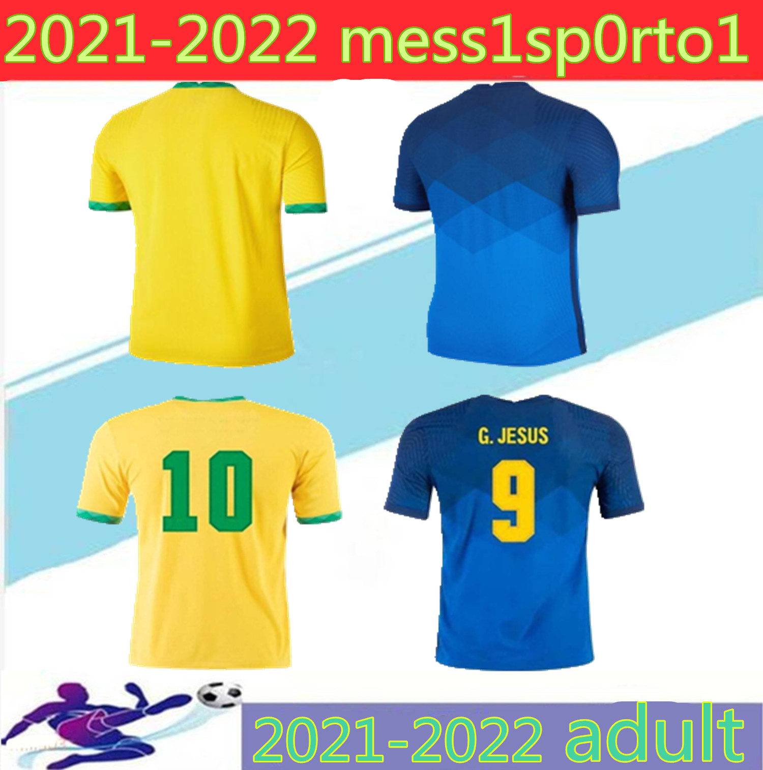 BRAZILS 2021 MARCELO PELE PAQUETA NERES COUTINHO soccer jersey FIRMINO JESUS 20 21 football shirt Adult man size -2XL, Yellow
BRAZILS 2021 MARCELO PELE PAQUETA NERES COUTINHO soccer jersey FIRMINO JESUS 20 21 football shirt Adult man size -2XL, Yellow