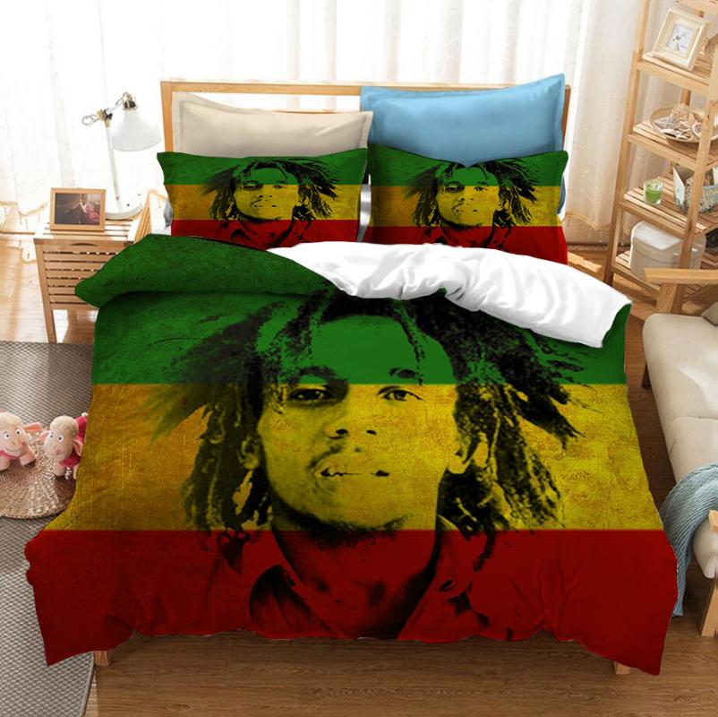 Bob Marley 3D Printed Bedding Set Duvet Covers Pillowcases Comforter Bed Bedclothes Sheet) Linen(NO Sets
Bob Marley 3D Printed Bedding Set Duvet Covers Pillowcases Comforter Bed Bedclothes Sheet) Linen(NO Sets