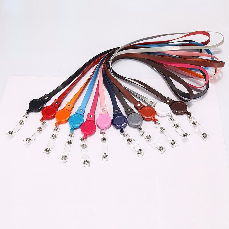 Card Holders Fashion Leather Lanyard Holder Neck Strap Student Bus Cover Case Unisex Identity Badge Work, Random color 1pcs
Card Holders Fashion Leather Lanyard Holder Neck Strap Student Bus Cover Case Unisex Identity Badge Work, Random color 1pcs