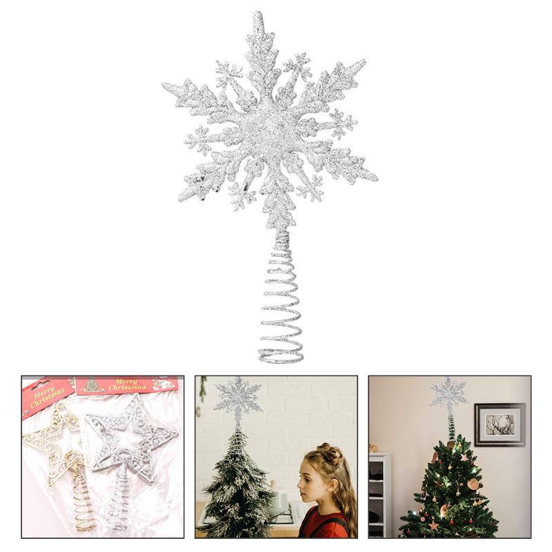 Christmas Decorations 1pc Fashion Tree Topper Chic Snowflake Designed Xmas Decoration
Christmas Decorations 1pc Fashion Tree Topper Chic Snowflake Designed Xmas Decoration