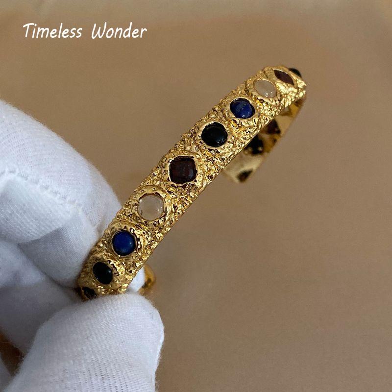 Bangle Timeless Wonder Fancy Natural Stone Geo Open Women Jewelry Punk Aesthetic Goth Boho Designer Ins Trendy Emo Egirl EU 2577
Bangle Timeless Wonder Fancy Natural Stone Geo Open Women Jewelry Punk Aesthetic Goth Boho Designer Ins Trendy Emo Egirl EU 2577