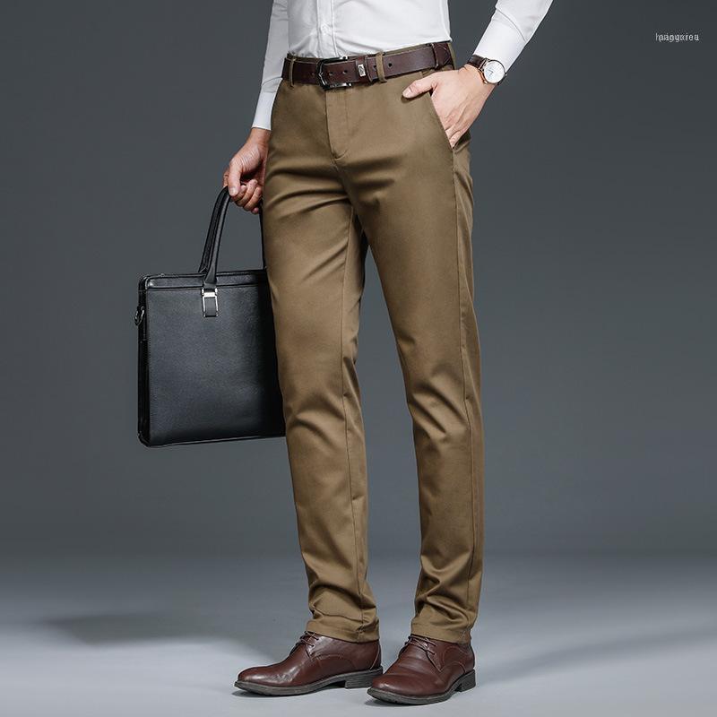 Brand Mens Business Casual Pants Autumn Winter Thick Mid Waist Straight Formal Trouser Male Lyocell Fabric Stretch Long Pant1, Black
Brand Mens Business Casual Pants Autumn Winter Thick Mid Waist Straight Formal Trouser Male Lyocell Fabric Stretch Long Pant1, Black