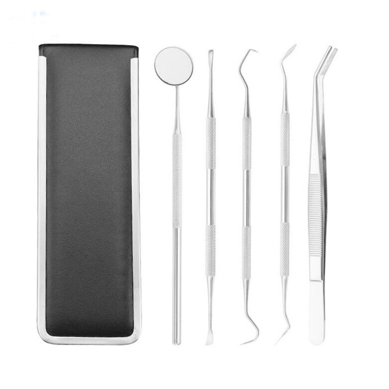 Oral Hygiene Kit Calculus Remover 5pcs Stainless Steel Dental Tool Set Household Health Hygienist Tools
Oral Hygiene Kit Calculus Remover 5pcs Stainless Steel Dental Tool Set Household Health Hygienist Tools