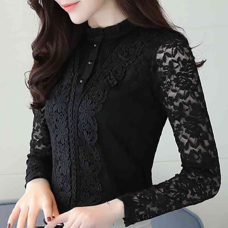 Blusas Mujer De Moda Blouse Women Autumn Long Sleeve Black Lace Blouse Women Shirts Women Tops Womens Tops And Blouses C160 210602, Pink
Blusas Mujer De Moda Blouse Women Autumn Long Sleeve Black Lace Blouse Women Shirts Women Tops Womens Tops And Blouses C160 210602, Pink
