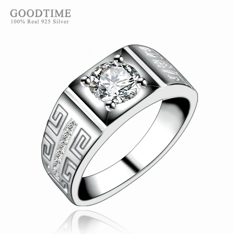 Cluster Rings Fashion Male Wedding Pure 100% 925 Sterling Silver Ring Jewelry Accessories Crystal Zircon Gift For Man Dress Up, Golden;silver
Cluster Rings Fashion Male Wedding Pure 100% 925 Sterling Silver Ring Jewelry Accessories Crystal Zircon Gift For Man Dress Up, Golden;silver