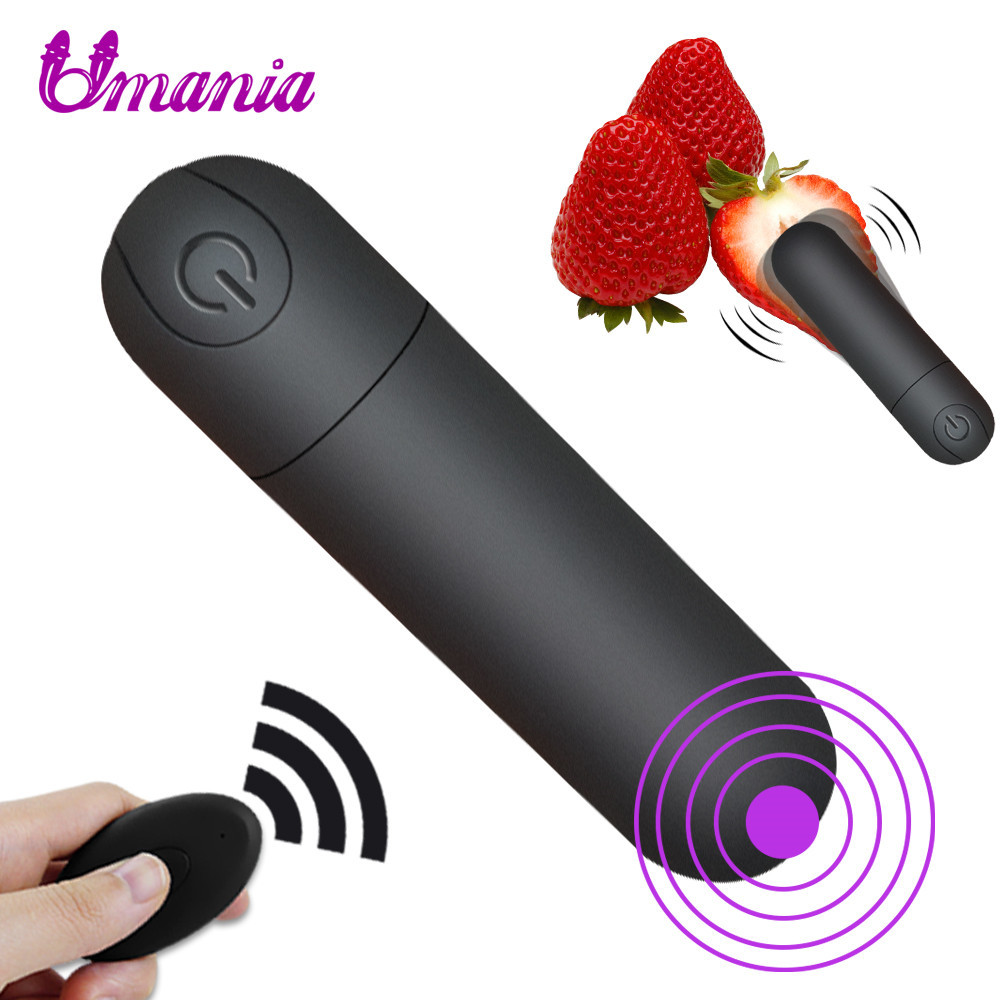 Yutong Wireless Bullet Télécommande Vibromator G-Spot Spot Stimulateur de clitoris Stimulateur 10 vitesses Anal Dildo Jouets pour femme USB