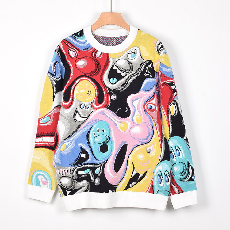 2021 autumn new trend color cartoon printing pattern round neck long-sleeved women's outer wear base sweater xqnm724 5015, Packing boxes
2021 autumn new trend color cartoon printing pattern round neck long-sleeved women's outer wear base sweater xqnm724 5015, Packing boxes