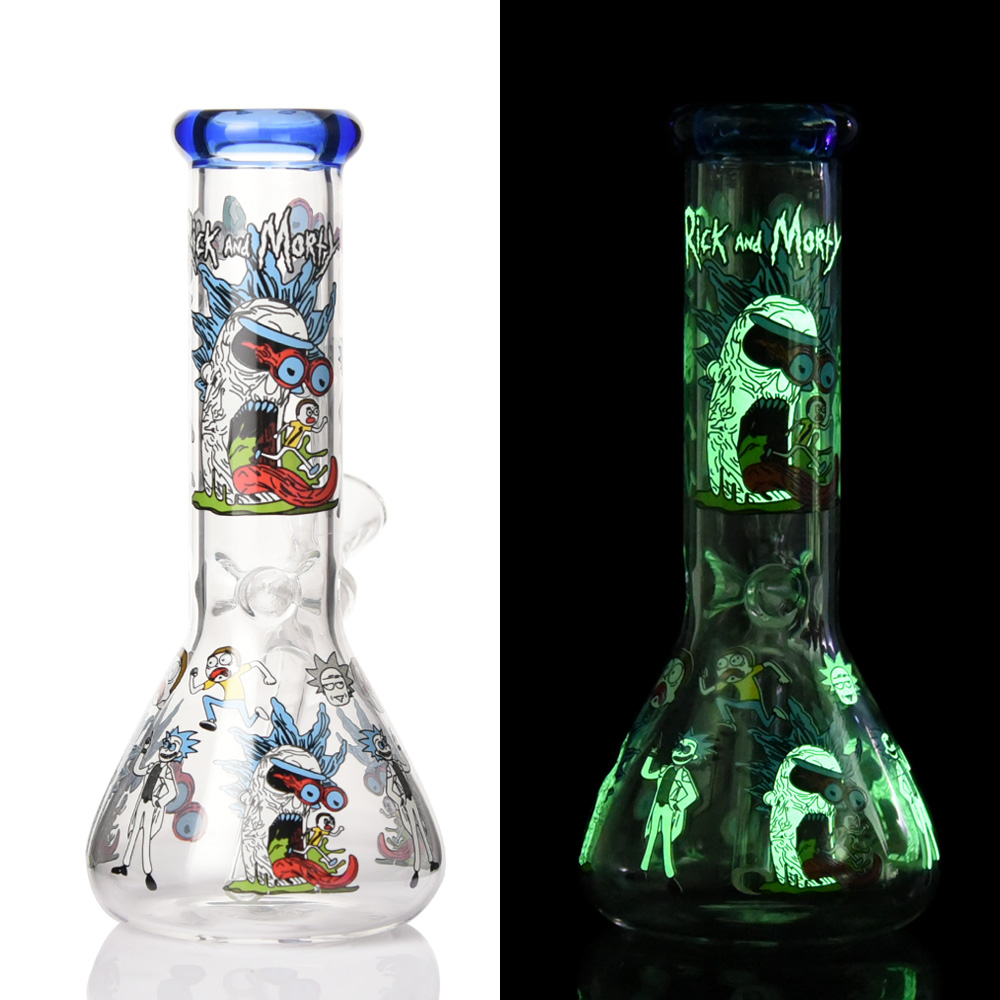 Glass Bongs Luminous Hookah Rick and Morty Water Pipes Hand-made Thick-Glass Bong for Smoking Dab Rigs Hookahs US STOCK FAST DELIVERY
Glass Bongs Luminous Hookah Rick and Morty Water Pipes Hand-made Thick-Glass Bong for Smoking Dab Rigs Hookahs US STOCK FAST DELIVERY