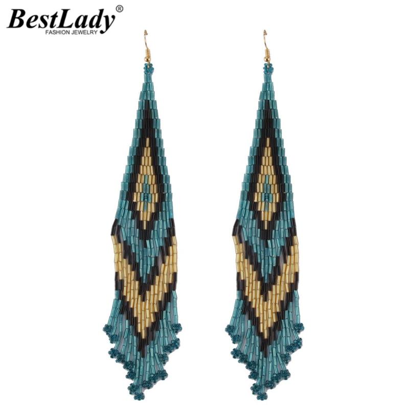 Dangle & Chandelier Lady Vintage Multicolored Long Pendant Tassel Drop Earring For Women Bohemian Jewelry Wedding Party Christmas Gifts, Silver
Dangle & Chandelier Lady Vintage Multicolored Long Pendant Tassel Drop Earring For Women Bohemian Jewelry Wedding Party Christmas Gifts, Silver
