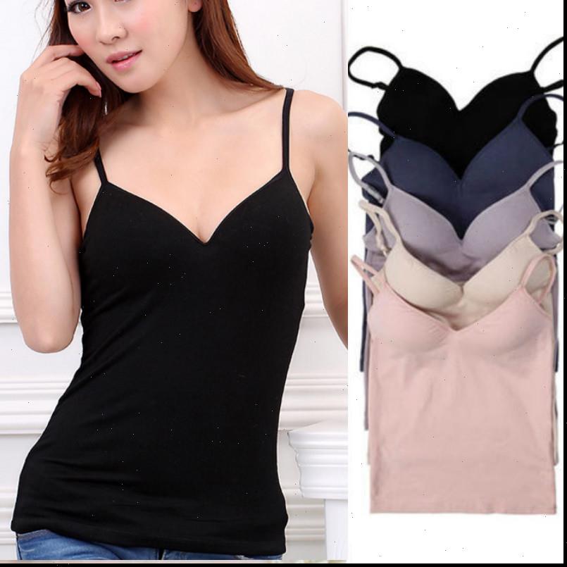 Womens Camis Spaghetti Strap Padded Vest Women Casual Camisole Push Up Bra Tanks Cami Summer Tops Black White
Womens Camis Spaghetti Strap Padded Vest Women Casual Camisole Push Up Bra Tanks Cami Summer Tops Black White