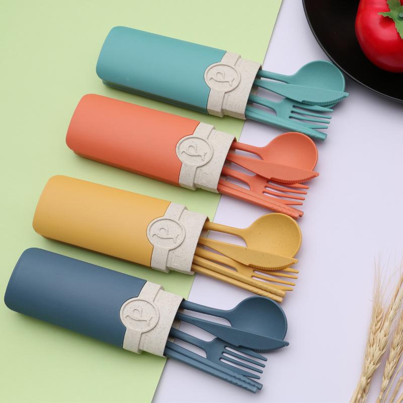 Dinnerware Sets Set Eco Friendly Dish Kitchen Accessories Silverware Gold Knife Fork Spoon Portable Cutlery With Case
Dinnerware Sets Set Eco Friendly Dish Kitchen Accessories Silverware Gold Knife Fork Spoon Portable Cutlery With Case