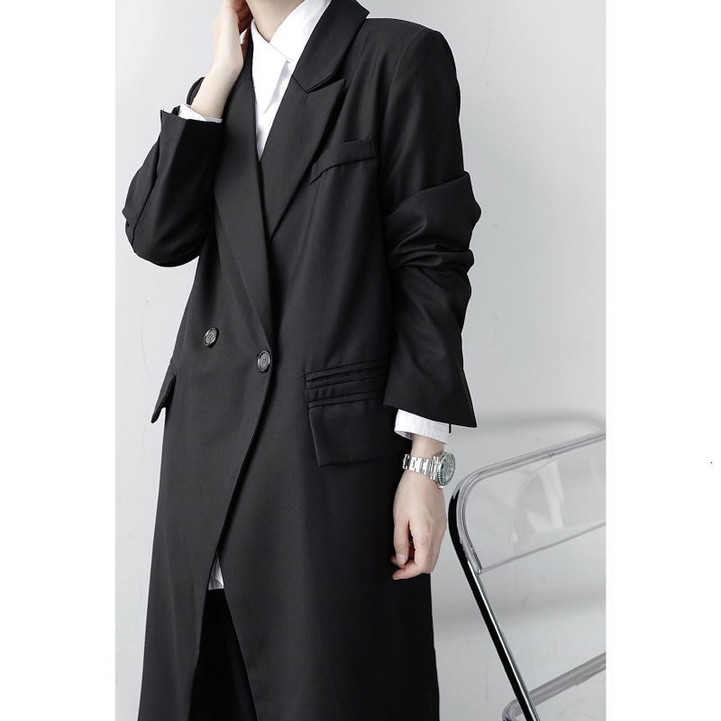 IEFB Men's Casual Mid Length Classic Windbreaker Trend Spring Witner British Style Mens Long Coat Double Pockets 9Y4629 210524