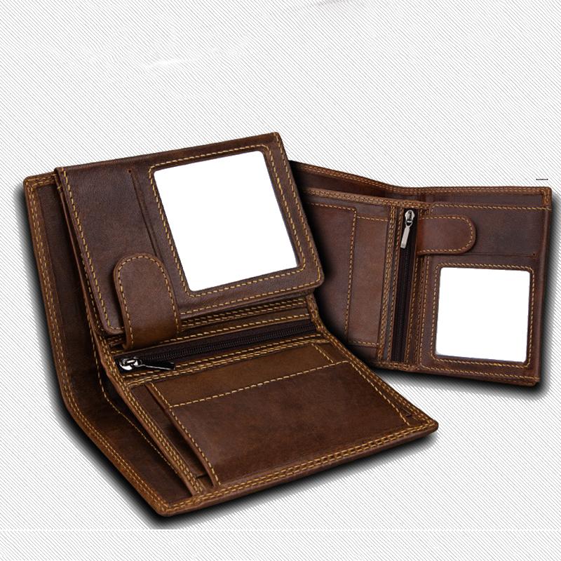 Wallets Men Small Wallet Multi-function Card Bag Genuine Leather Coin Purse Casual Short, Coffee
Wallets Men Small Wallet Multi-function Card Bag Genuine Leather Coin Purse Casual Short, Coffee