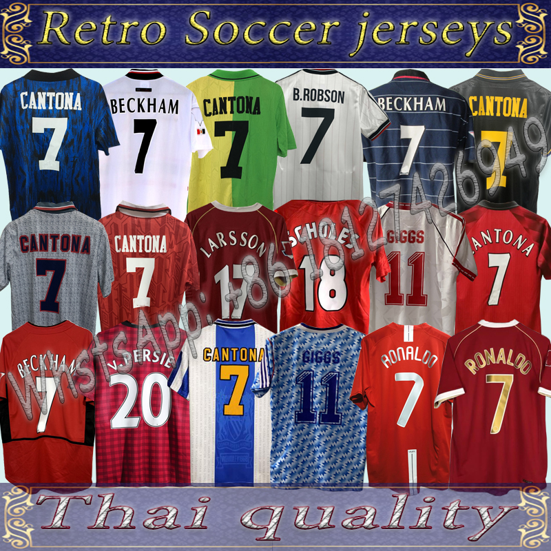 Retro United 2002 Soccer jersey MAN football Giggs SCHOLES Beckham RONALDO CANTONA Solskjaer Manchester 07 08 93 94 96 97 98 99 86 88 90 91 UTD
Retro United 2002 Soccer jersey MAN football Giggs SCHOLES Beckham RONALDO CANTONA Solskjaer Manchester 07 08 93 94 96 97 98 99 86 88 90 91 UTD