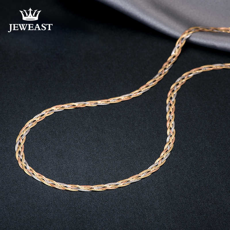 18k Gold Necklace Weaving Wide Chain Unisex Women Men Girl Party Wedding Jewelry Trendy 2020 Good Real 750 nice
18k Gold Necklace Weaving Wide Chain Unisex Women Men Girl Party Wedding Jewelry Trendy 2020 Good Real 750 nice