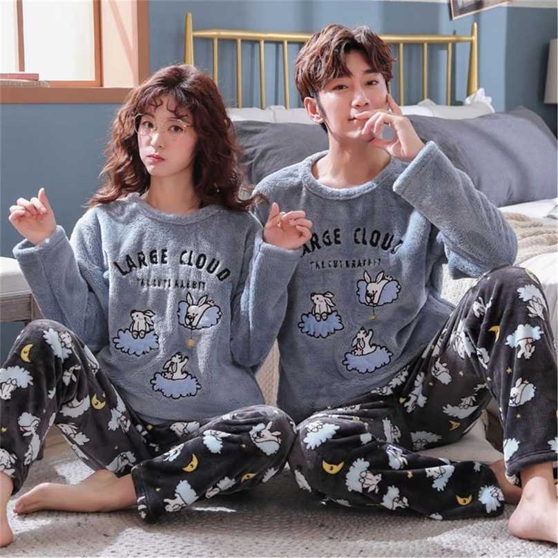 Cartoon Couples Pyjama Men Sleepwear Pijamas Ladies Winter Flannel Fleece Warm Pajamas Set Homewear For Girls Nightwear 211106, Faux silk
Cartoon Couples Pyjama Men Sleepwear Pijamas Ladies Winter Flannel Fleece Warm Pajamas Set Homewear For Girls Nightwear 211106, Faux silk