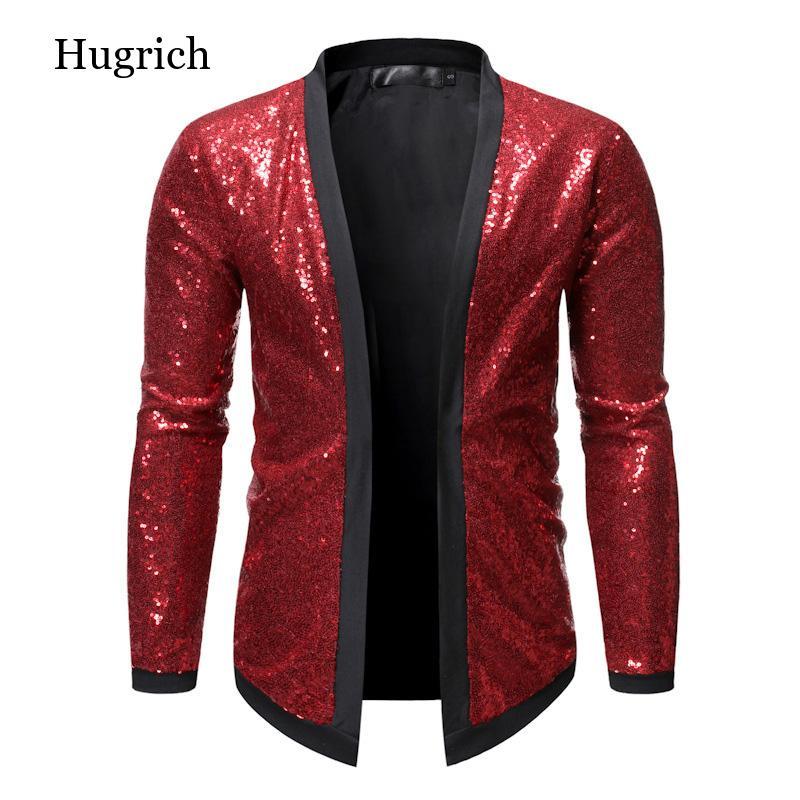 Men's Jackets Glitter Mens Black Jacket Shiny Sequin Stage Costume Men Party Nightclub Dj Dance Singer Show Masculino
Men's Jackets Glitter Mens Black Jacket Shiny Sequin Stage Costume Men Party Nightclub Dj Dance Singer Show Masculino
