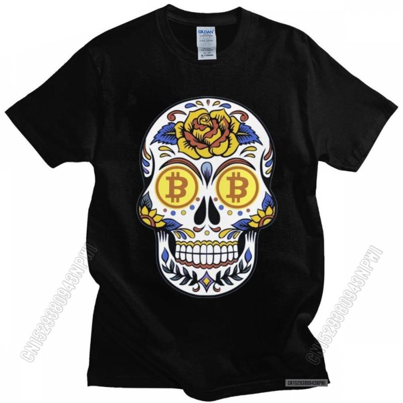 Men's T-Shirts Mens Crypto T Shirts Crew Neck Cotton Tshirt Printed Btc T-Shirt Cryptocurrency Skull Tees Tops Clothes, White;black
Men's T-Shirts Mens Crypto T Shirts Crew Neck Cotton Tshirt Printed Btc T-Shirt Cryptocurrency Skull Tees Tops Clothes, White;black