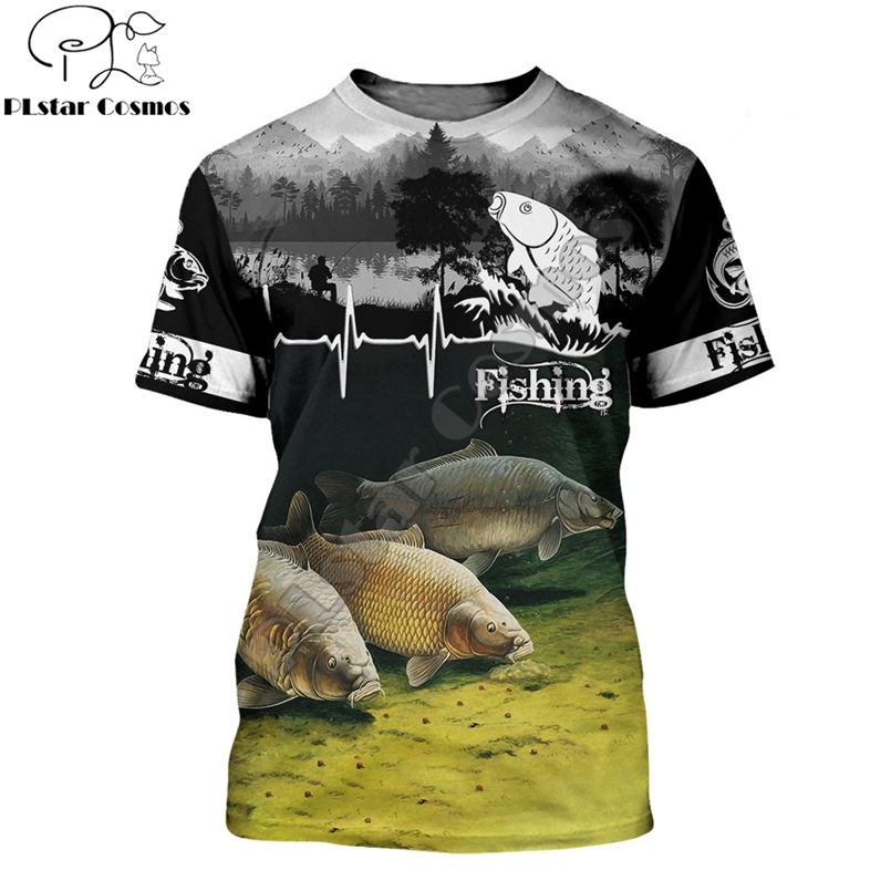 Recreational Fishing carp 3D All Over Print men t shirt Harajuku Fashion Short sleeve summer street Unisex t LY-003 210721
Recreational Fishing carp 3D All Over Print men t shirt Harajuku Fashion Short sleeve summer street Unisex t LY-003 210721
