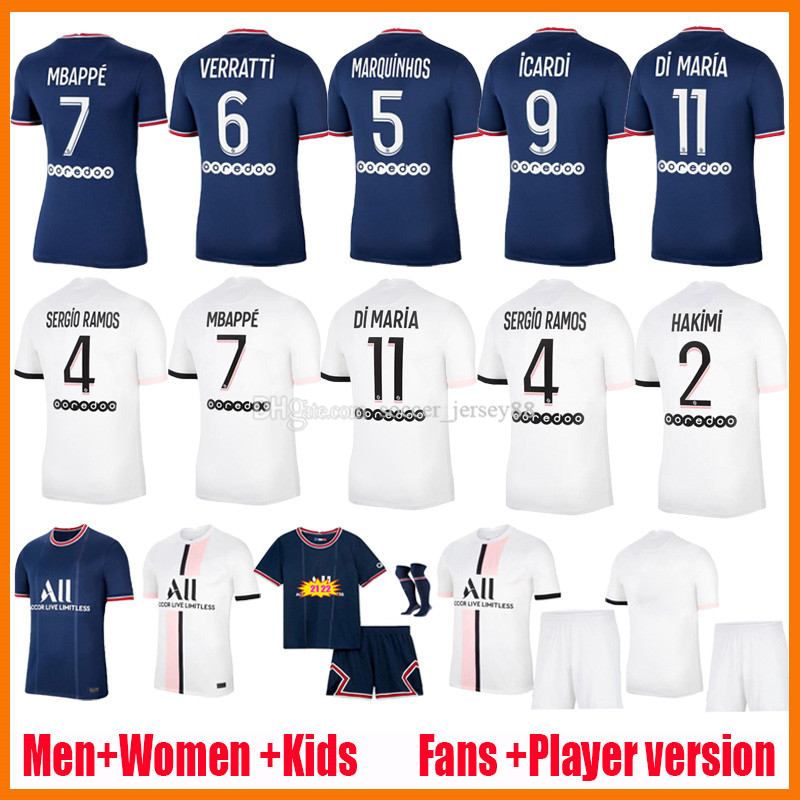 21 22 VERRATTI Soccer jerseys Fan Player version women lady HAKIMI WIJNALDUM KEAN ANDER HERRERA 2021 2022 MARQUINHOS kids kit enfants maillot de foot football shirt, Men home
21 22 VERRATTI Soccer jerseys Fan Player version women lady HAKIMI WIJNALDUM KEAN ANDER HERRERA 2021 2022 MARQUINHOS kids kit enfants maillot de foot football shirt, Men home