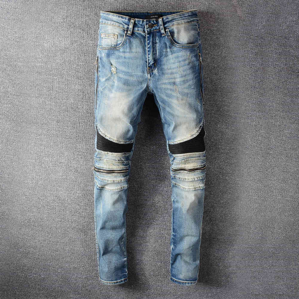 jeans menswear complex washng amr specal zpper desgn Slm Ft Straight Jeans Men, Blue
jeans menswear complex washng amr specal zpper desgn Slm Ft Straight Jeans Men, Blue