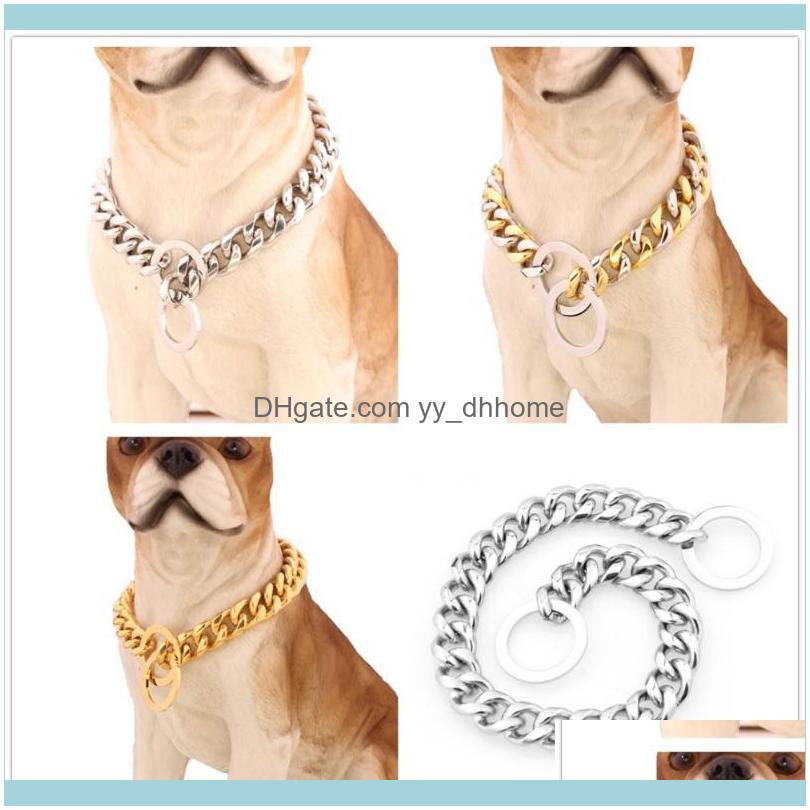 Chains Necklaces & Pendants Jewelrychains 10/12/15/17/19Mmstainless Steel Sier Color/Gold Cuban Curb Strong Pet Supplies Dogs Collar Choker
Chains Necklaces & Pendants Jewelrychains 10/12/15/17/19Mmstainless Steel Sier Color/Gold Cuban Curb Strong Pet Supplies Dogs Collar Choker