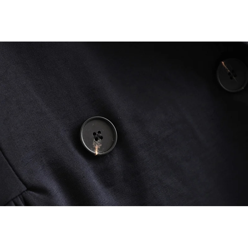 elegant women puff sleeve blazers fashion ladies notched collar jacket suits casual female vintage suit girls chic 210430