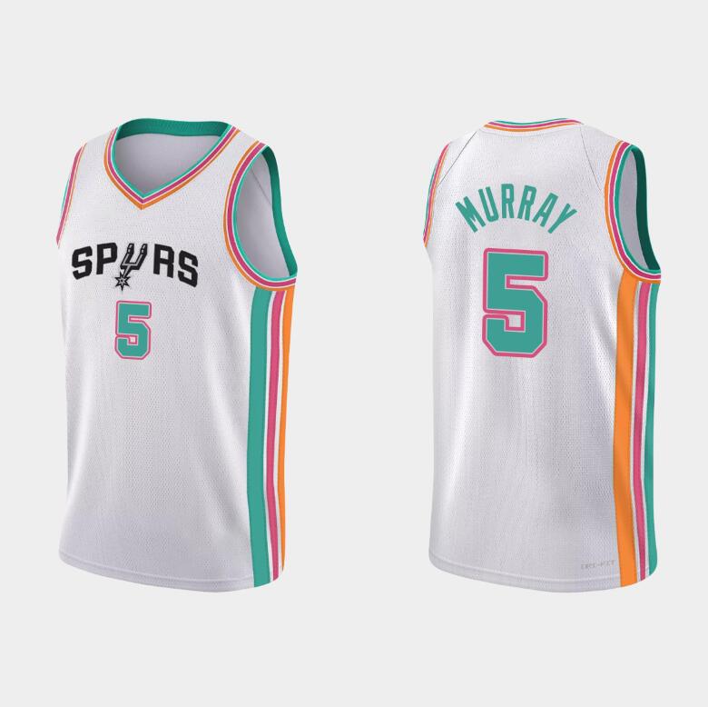 Stitched Basketball Jersey S-6XL Keldon Johnson #3 Dejounte Murray #5 Derrick White #4 SanAntonioCity 75th Anniversary jerseys 2021-22 Men Women Youth, Black;red
Stitched Basketball Jersey S-6XL Keldon Johnson #3 Dejounte Murray #5 Derrick White #4 SanAntonioCity 75th Anniversary jerseys 2021-22 Men Women Youth, Black;red
