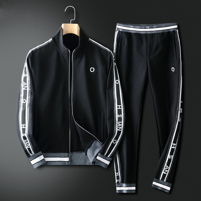2021 spring new high-end men's casual sportswear suit men's slim cotton sweater two-piece trend 0313 D ** I **** O ** R 01, Gray
2021 spring new high-end men's casual sportswear suit men's slim cotton sweater two-piece trend 0313 D ** I **** O ** R 01, Gray