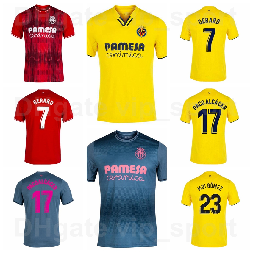 Villarreal Soccer 4 Pau Torres Jerseys 11 Samuel Chukwueze 14 Manu Trigueros 5 Daniel Parejo 16 Boulaye Dia 17 Dani Raba 7 Gerard Moreno Football Shirt Kits 2021 2022, Red
Villarreal Soccer 4 Pau Torres Jerseys 11 Samuel Chukwueze 14 Manu Trigueros 5 Daniel Parejo 16 Boulaye Dia 17 Dani Raba 7 Gerard Moreno Football Shirt Kits 2021 2022, Red