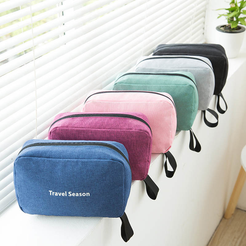 1PCS Wall Mounted Hanging Cosmetic Bags Makeup Organizer High Capacity Sundries Multifunctional Waterproof