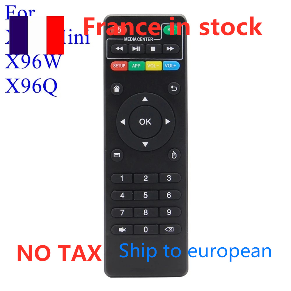 50pcs/lot IR Remote Control For Android TV Box X96Q X96 MINI PRO PLUS Replacement