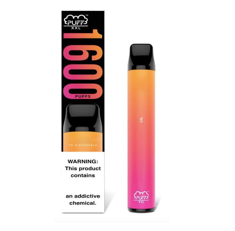 Puff XXL cigarettes Disposable Vape pen Pods Device Puffbar 850mAh Battery 1600 puffs bang plus Electronics Electronic Cigarette Disposables
Puff XXL cigarettes Disposable Vape pen Pods Device Puffbar 850mAh Battery 1600 puffs bang plus Electronics Electronic Cigarette Disposables