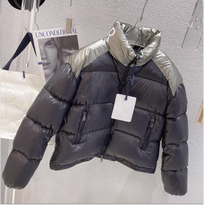 Women Stand Collar Down Jacket Warm Double Zipper Outwear Winter Autumn Color matching Parkas Size SML, Black
Women Stand Collar Down Jacket Warm Double Zipper Outwear Winter Autumn Color matching Parkas Size SML, Black