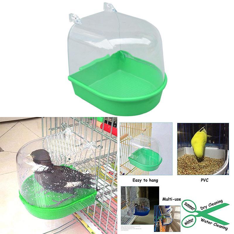 Parrot Bird Bathtub Water Bath Tub Hanging Accessories Bowl Birdbath PVC Pet Birds Cage House Cages
Parrot Bird Bathtub Water Bath Tub Hanging Accessories Bowl Birdbath PVC Pet Birds Cage House Cages