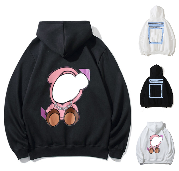 European and American Men's Hoodie Bear Sweater Printed Spring Sweatshirt womens designer Casual Unisex A Quality Embroidered Pullover Asian Size, Blue
European and American Men's Hoodie Bear Sweater Printed Spring Sweatshirt womens designer Casual Unisex A Quality Embroidered Pullover Asian Size, Blue