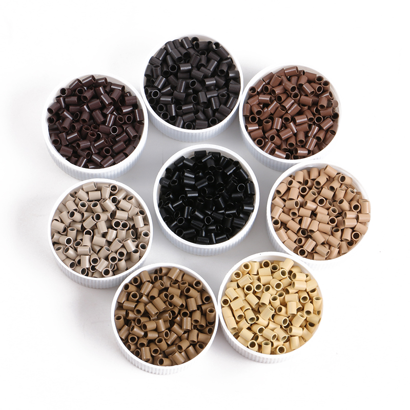 1000pcs/Bottle 3.0 3.2 3.6 mm Flat Edge Micro Beads Ring Links Tube For I Tip Human Hair Extensions
1000pcs/Bottle 3.0 3.2 3.6 mm Flat Edge Micro Beads Ring Links Tube For I Tip Human Hair Extensions